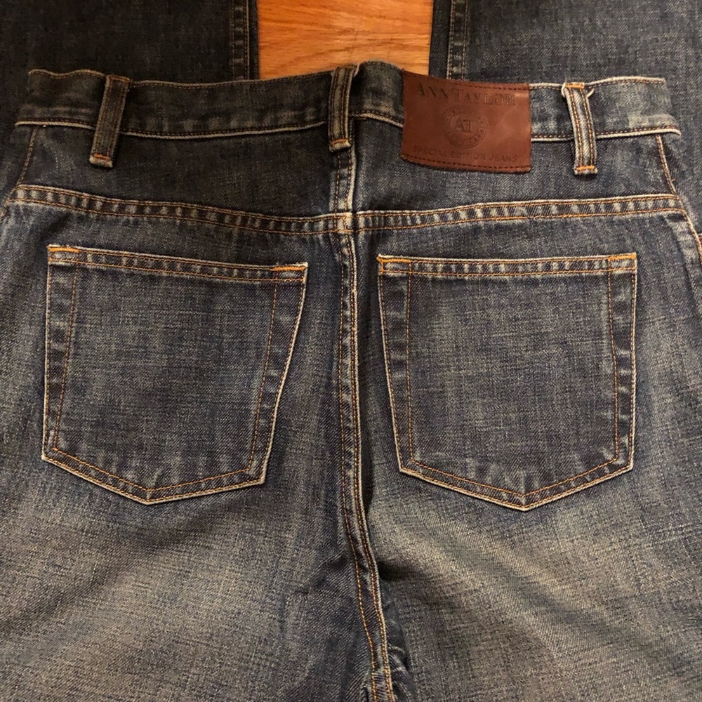 Ann Taylor Special Edition Jeans Slim 6 Ankle o - Picture 5 of 8